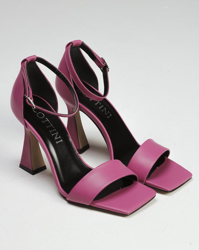 Heeled Sandals Lottini 3200101 37 Fuchsia Leather