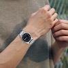 Casio CASIOSTANDARD серия 30 метров водонепроницаемость кварцевый механизм стальной ремешок японские и корейские часы мужские часы черный циферблат MTP-V006D-1B2