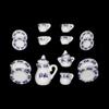 Kettle Dollhouse Miniature Tea Set Ceramic Miniature Porcelain Tea Cup Set  Dollhouse Ornament