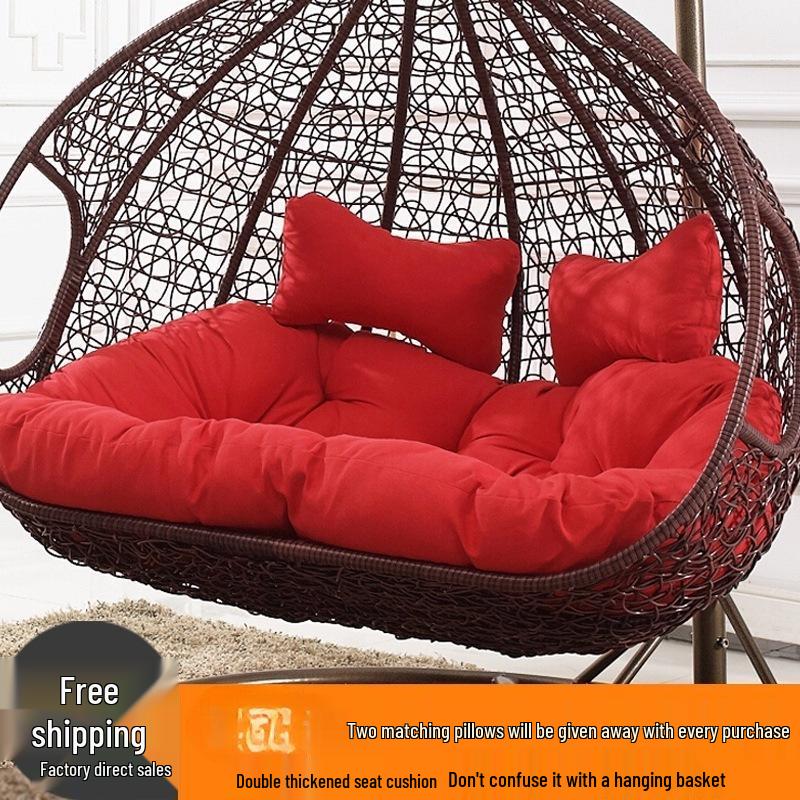 Подушка для подвесного кресла-гамака - Толстое, моющееся покрытие для плетеного кресла на осень