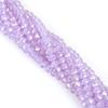 30-200Pcs Rondelle Austria Faceted Crystal Glass Beads Loose Spacer Beads for Jewelry Making