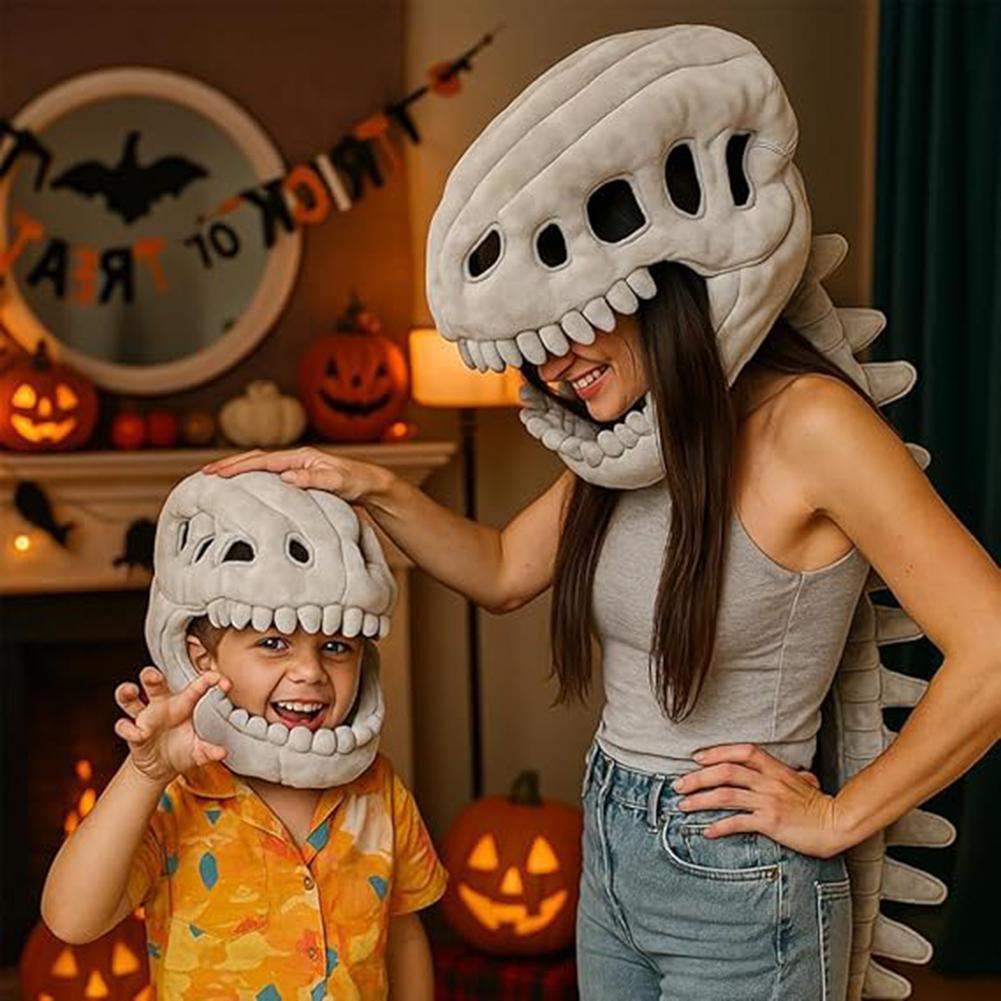 Плюшевый костюм динозавра Спинозавра, Костюм скелета динозавра, Забавный костюм для ролевых игр, Мягкая плюшевая игрушка скелет динозавра 76/117 см