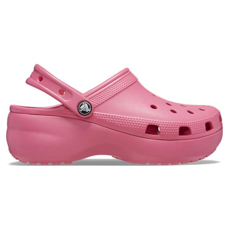Crocs Classic Platform Clog EVA Comfortable Casual Clogs 4.1cm Women Clogs Pink 206750-6VZ