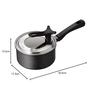 Kai Corporation KHS DW5642 Lightweight Saucepan, 16cm, Gas/Induction Compatible, with Lid, PFOA and PFOS Free
