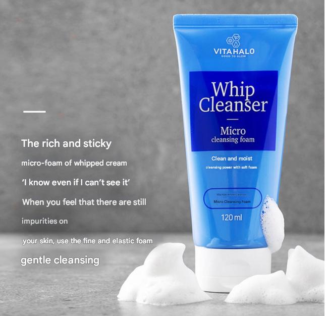 VITAHALO Очищающая пенка VitaHalo Micro Whip Cleanser, 120 мл, 2 шт.