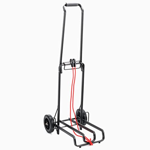 Тележка для кемпинга Yamazen Power Carry Cart 60 BMC-31KD(BK) - Складная, компактная тележка для покупок с большими колесами и грузоподъемностью 60 кг, черная