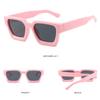 Fashion Square Frame Eyewear Punk Retro Sunglasses Ladies Shades Shades Women Sunglasses