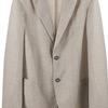 EMPORIO ARMANI FW23 Business Suit Coat Men's Light Linen Brown H41G51-E1D01-112