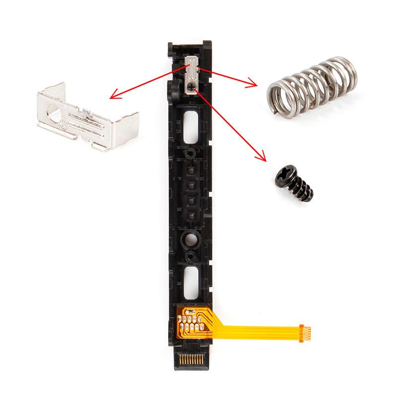 Metal Lock Buckles Latches for Switch/Switch OLED Joycon Repair Latches Accessory Replacement Tool Kit 5