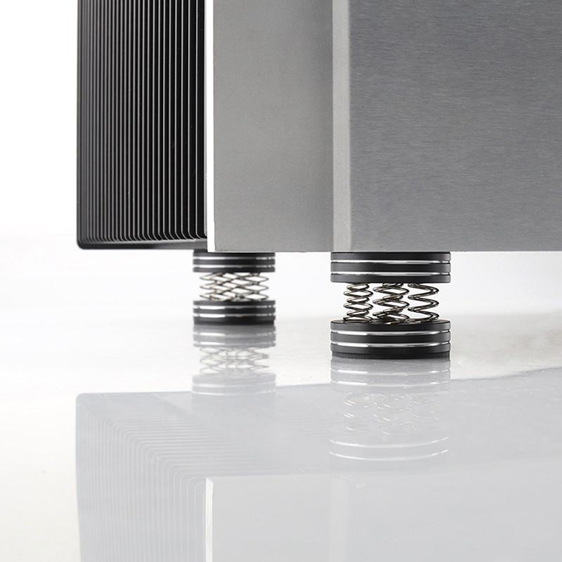 1 шт. Hi-Fi Амортизирующие Шипы из Алюминиевого Сплава с Пружинной Демпфирующей Подушкой для Аудио CD Hi-Fi Усилителя Колонки Проигрывателя Винила