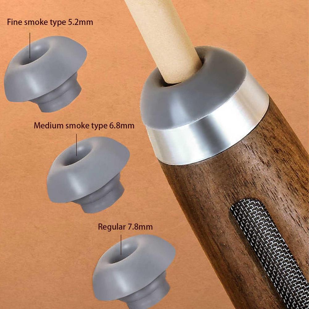 Mini Handheld Ashtrays  Walnut ashtray Anti Soot-flying Cigarette Cover  Cigarette Holder Ash Organizer  For Car Driving Ashtray