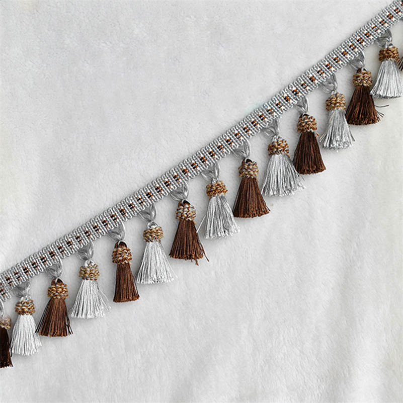 1 метр занавески украшение дома кисточка ремесло красочная бахрома отделка кружевная лента обивка