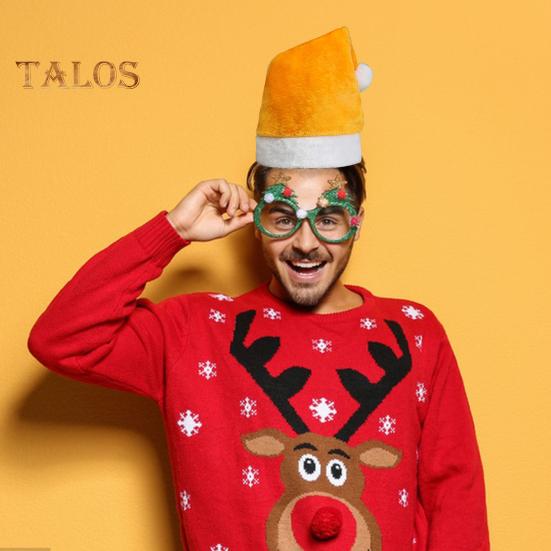 Шапка Санты с белым плюшевым шариком, рождественский праздничный костюм, мягкая бархатная рождественская шапка для рождественских вечеринок, семейных посиделок