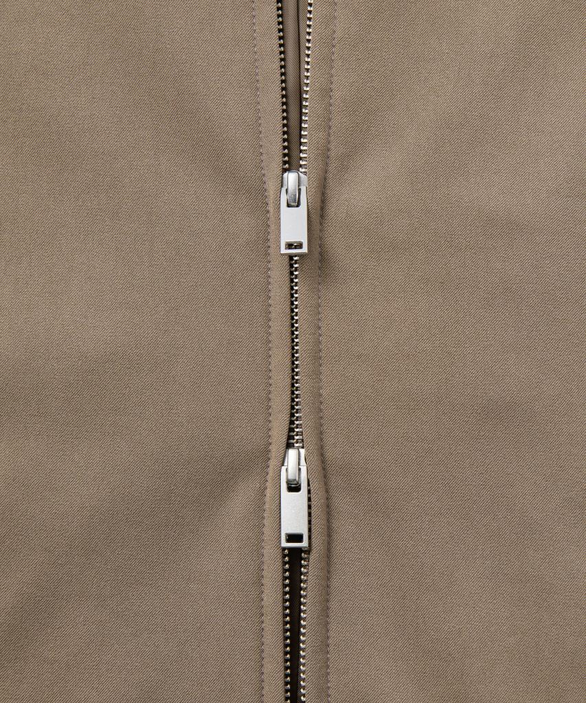 Musinsa Standard Relaxed Minimal Blouson Jacket [Light Brown]