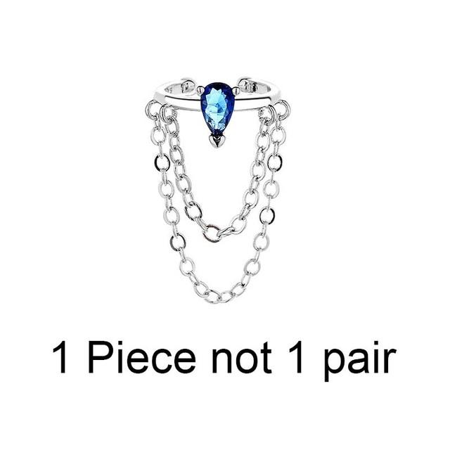 Корейские модные ювелирные изделия, серьги-клипсы без прорезей для женщин, трендовые женские серьги с кристаллами, букле, орей, женский свадебный подарок