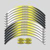 For Yamaha XSR155 XSR700 XSR900 XSR 155 700 900 17inch Motorcycle Sticker Rim Tire Decals Wheel Reflective Stripe Set