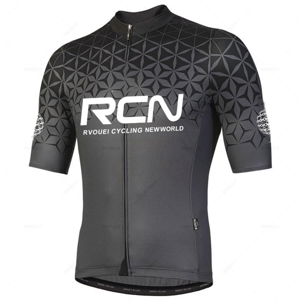 Новый летний велосипедный трикотаж Rcn Pro Team, мужской костюм для гоночного велосипеда, дышащая одежда для горного велосипеда, Mallot Ciclismo Hombre