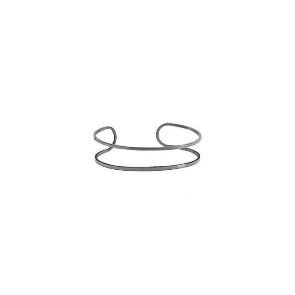 Hiphop Layered Hollow Line Armband Silver Upper Arm Bracelet Exquisite Arm Cuff Bracelets  Party