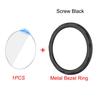 Металлическое кольцо-безель для Xiaomi Watch S4/S3, сменная крышка корпуса часов для Xiaomi Watch S3 S4 eSIM+защитная пленка из закаленного стекла