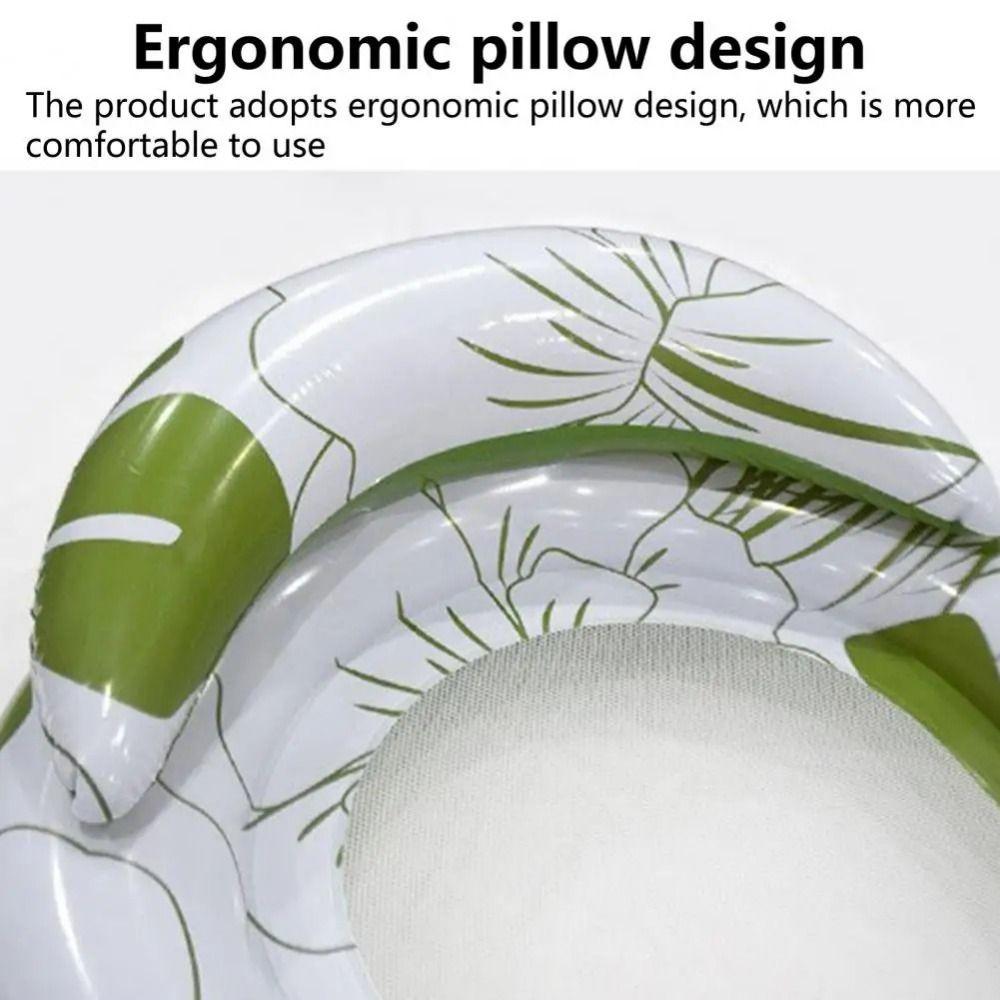 Air Mattresses Foldable Water Hammock PVC Inflatable Water Hammock Inflatable Floating Row  Adult