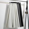 Summer 2025 Women Plus Size Pants High Waist Basic Elastic Wide Leg Pants Loose Casual Trousers Long Pants