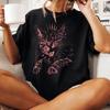 Смешная Панк-Кошка Футболка, Винтажная Котёнок Мем Комфортные Цвета Футболка, Гранж Кот Графика, Подарок в Эстетике Поколения Z