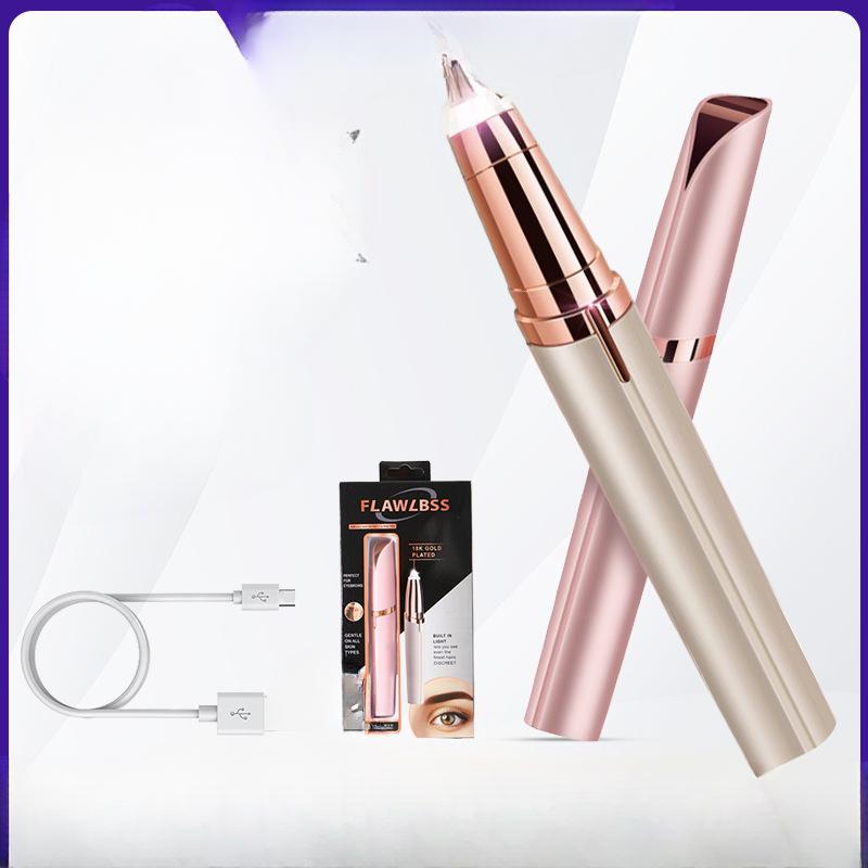 Триммер для бровей Женский триммер для бровей Автоматический триммер для бровей Устройство для бритья Удаление волос Косметический триммер Триммер для бровей Ручка Бритва для бровей