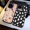 Чехол для телефона на Хэллоуин для iPhone 17,16,15,14,13,12,11 Plus,Pro Max,XS,Красочный Серебряный Чехол для телефона Funda Cover