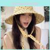 Stylish Spring Fisherman Hat For Women With Large Brim Sun Protection And Versatile Design