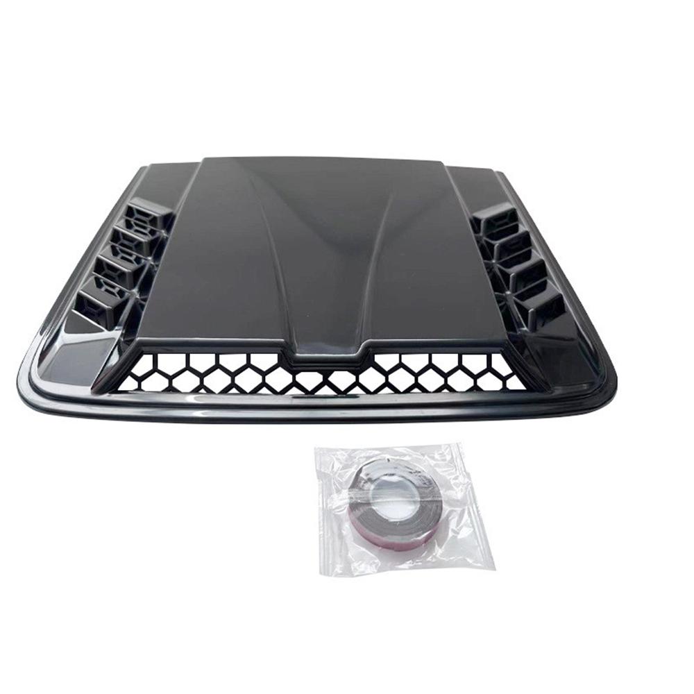 Универсальная накладка-воздухозаборник на капот автомобиля, черная