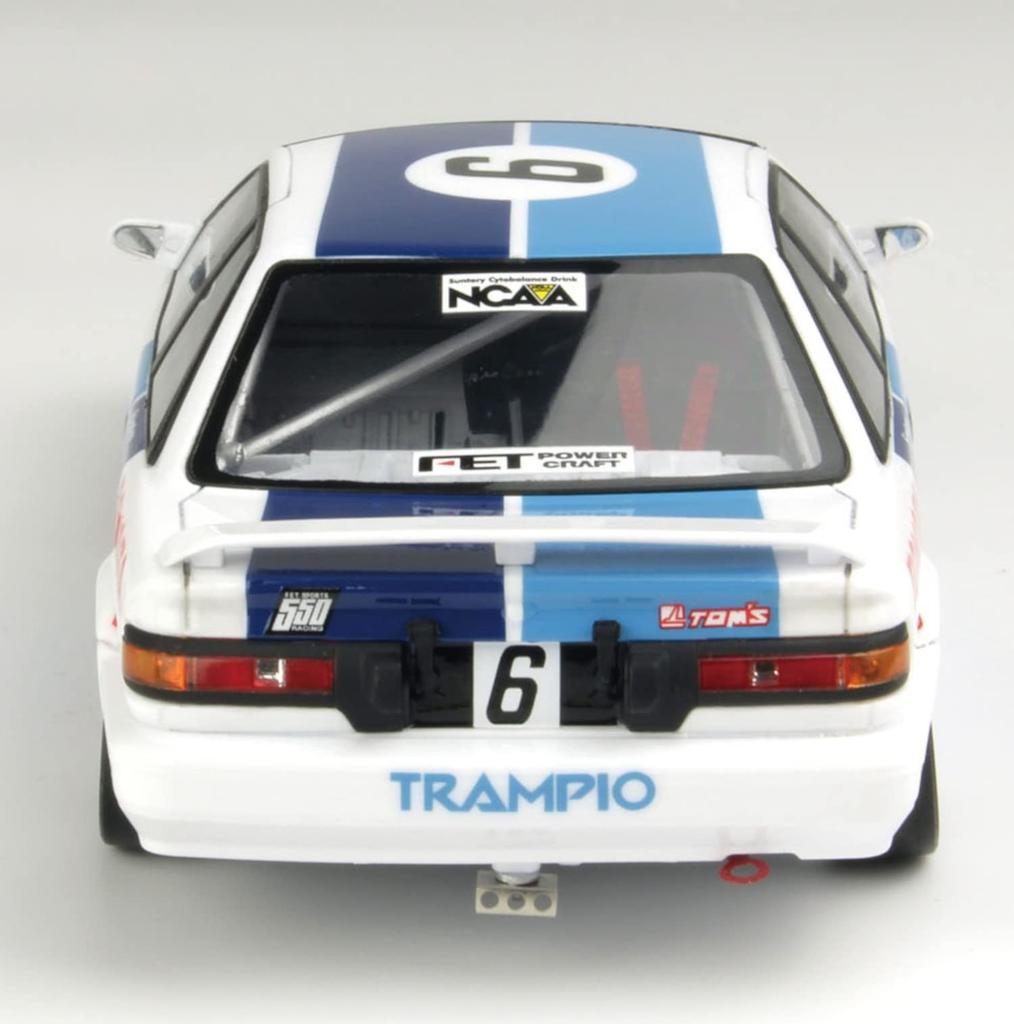 Серия 'Гоночные' Toyota Corolla Levin AE92 1989 JTC SUGO Пластиковая модель Kit PN24039 PLATZ/NuNu 1/24 (Формованный цвет)