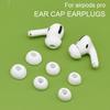 1 Pair Ear Soft Dustproof Silicone Tips Cap Comfortable Non-slip Ear Buds Tips for Airpods Pro