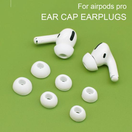 Fashion BLX 1 Pair Ear Tips Cap Soft Dustproof Silicone Comfortable Non-slip Ear Buds Tips for Airpods Pro