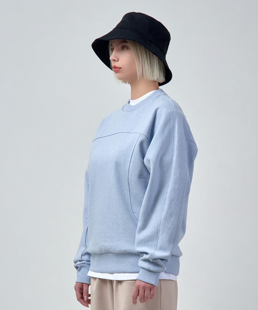 Унисекс свитшот с вышивкой SSQR Kiz_01_M.Blue_Medium