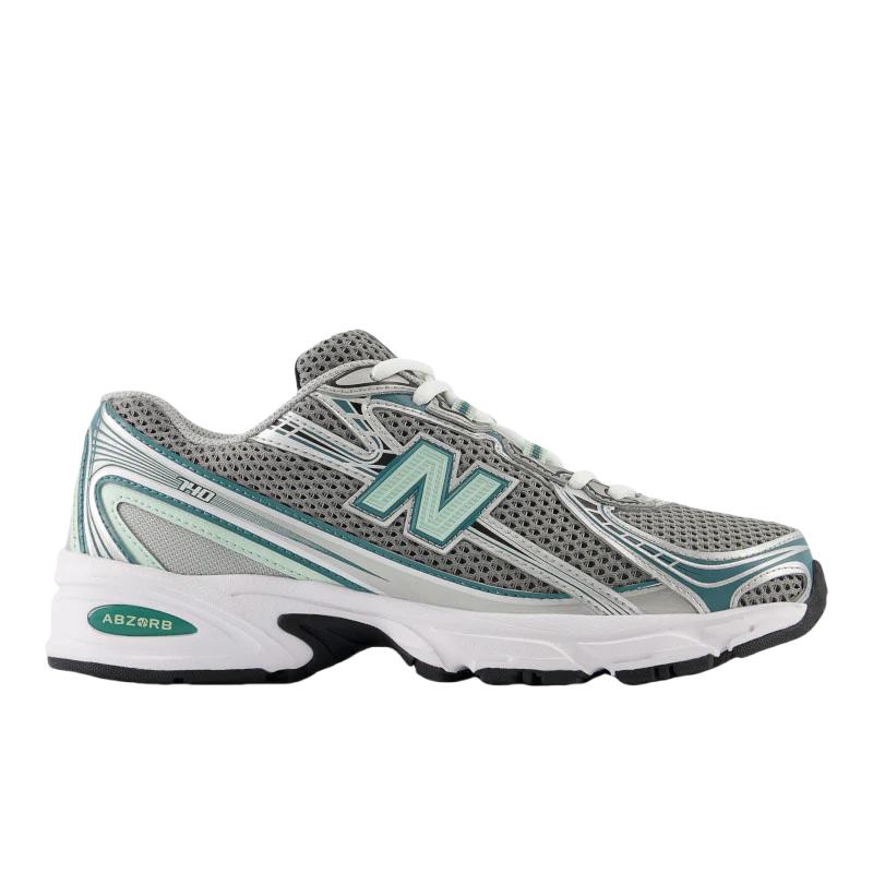 New Balance 740v2 Серебряный металлик Новые еловые кроссовки унисекс Clay-Ash U740NC2