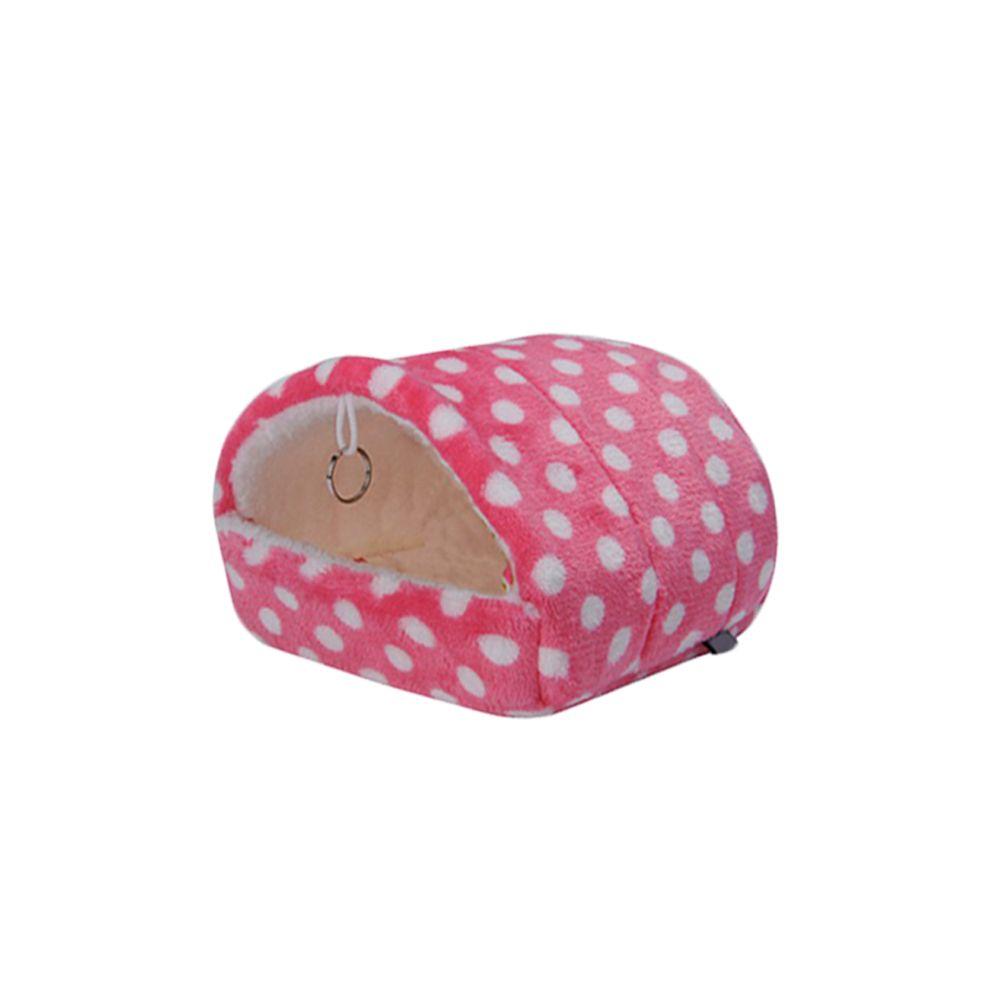 Милая клетка для кролика, мини-гнездышко, домик для маленьких животных, коврик для морской свинки, теплая подстилка, кровать для сна хомяка