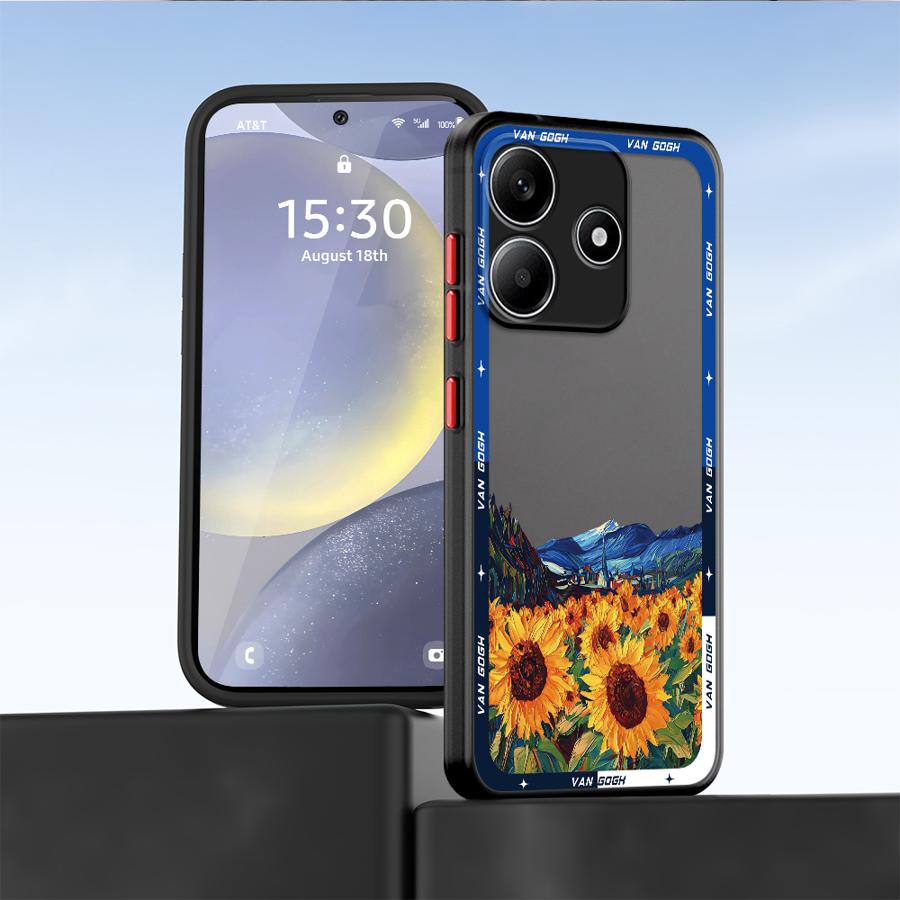 Чехол для Xiaomi Redmi Note 14 A4 13 Pro Plus 11 12 14C 13C 9S 10 Funda Задняя крышка телефона Ван Гог