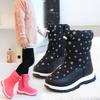 New Girls' Snow Boots with Plush   Children's Winter Boots