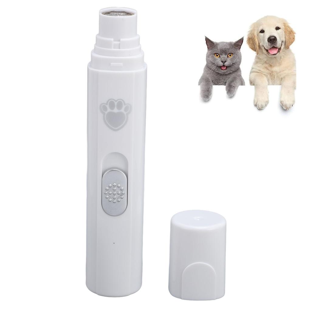 Dog Nail Trimmer 350mah Battery Rechargeable Quiet Multifunctional   Nail Grooming Tool for Cat Puppy