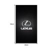 Interior Stickers Lexus Car Styling B-Pillar Center Column PET Decals Emblem Stickers For ES300 RX330 RX300 GS300 IS250 IS200 CT