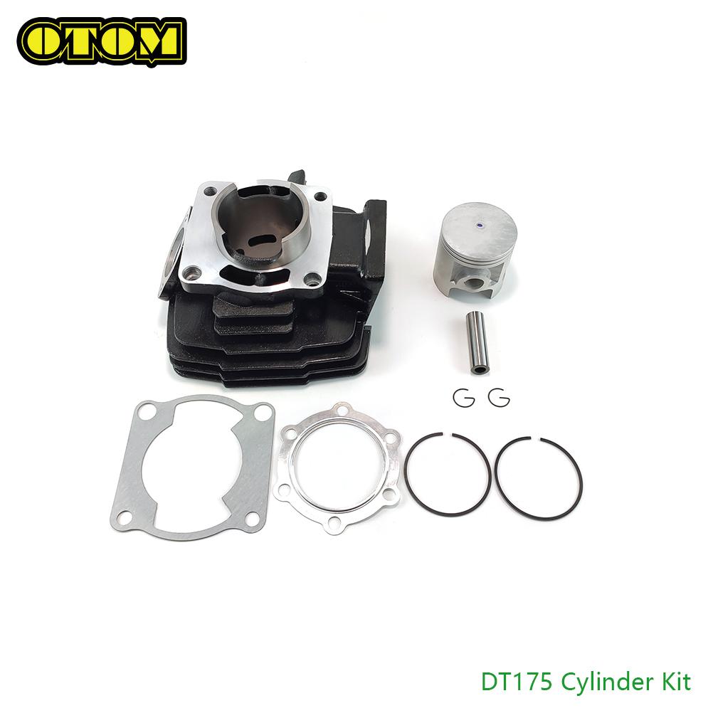 For YAMAHA DT125 DT175 RX135 MX175 RXK135 Motorcycle Cylinder Block Pision Pin Ring Gasket Kit Cylinder Head Cover Engine Part
