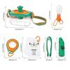 Bug Catcher Kit for Kids, Kids Outdoor Explorer Kit with Bug Collector, Whistle, Compass, Magnifying Glass, Bug Catching Kit Toy for Kids Age 3 4 5 6
