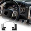 Для Dodge Ram 1500 2500 3500 2016 2017 2018 Панель-заглушка экрана навигации центральной консоли Аксессуары для отделки интерьера из углеродного волокна