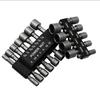 Hex Sockets Sleeve Nozzles Nut Driver Set Power Nuts Driver Socket Screwdriver Set 9/14pcs/set 5mm-13mm Bits Sets Tools