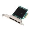 PCIe Gigabit Network Card Professional 8125B 4 Port 2.5G Copper Cable PCI Express Ethernet Adapter