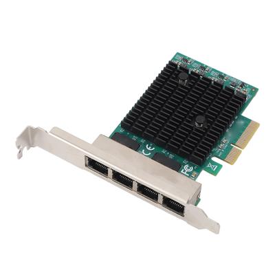 Профессиональная сетевая карта PCIe Gigabit 8125B 4 порта 2.5G Медный кабель Адаптер Ethernet PCI Express