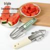 Stainless Steel 3-in-1 Watermelon Slicer & Fruit Tool