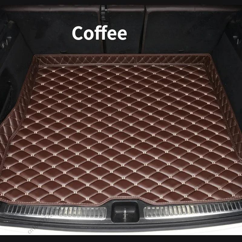 High Quality Artificial Leather Car Trunk Mat For Volvo S60 2014-2022 Car Accessories Wear-resistant Easy to clean Dust-proof