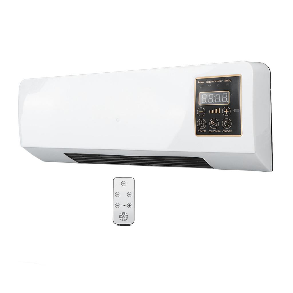 Маленький обогреватель портативный настенный естественный ветряной обогреватель вентилятор для ванной комнаты спальни