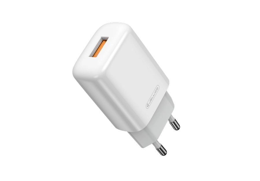 Jellico Adapter Wall Charger For Phone Tablet Usb Cable Micro 2 4A
